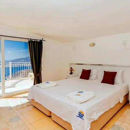 Biba 2 Villa. Deniz Manzarali, Ozel Havuzlu Kas
